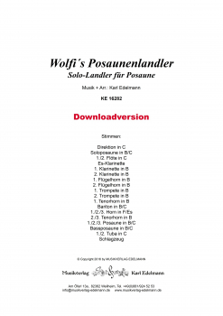 Wolfis Posaunenlandler - Download